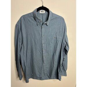 Lazo button down Casual Dress Mens shirt 100% cotton made in Italy